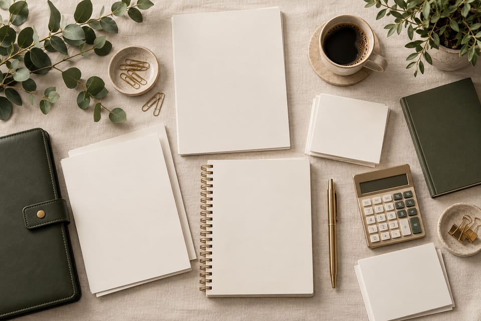 Printed tax guides and planning checklists on a desk
